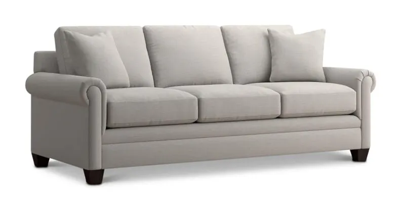 Bassett 3887-7Q Carolina Panel Arm Queen Sleeper Bassett 3887-7Q Carolina Panel Arm Queen Sleeper