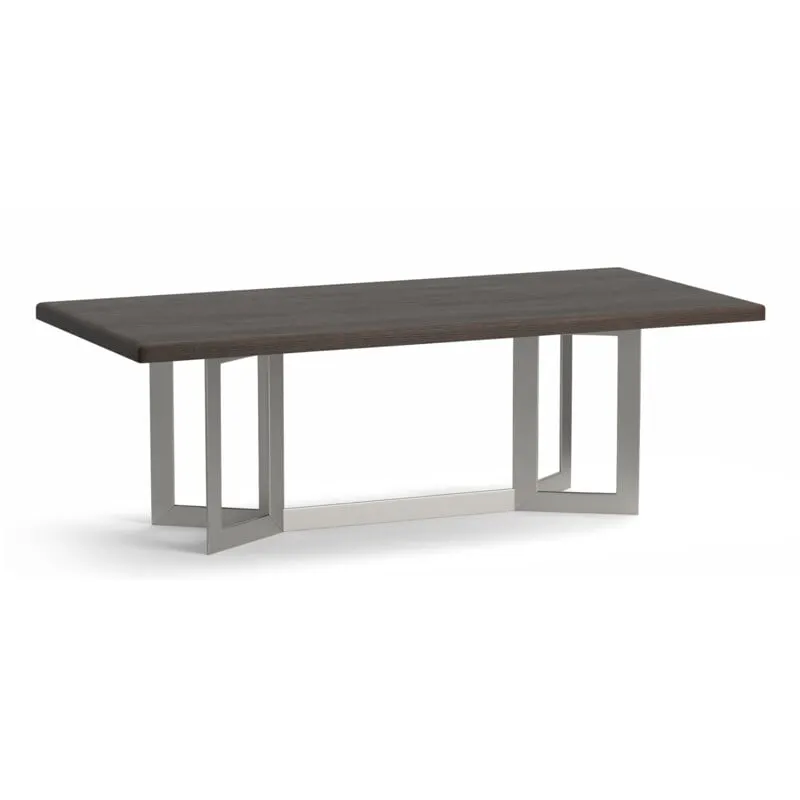 Bassett 4121-K9042S Astor Oak Rectangle Dining Table Bassett 4121-K9042S Astor Oak Rectangle Dining Table