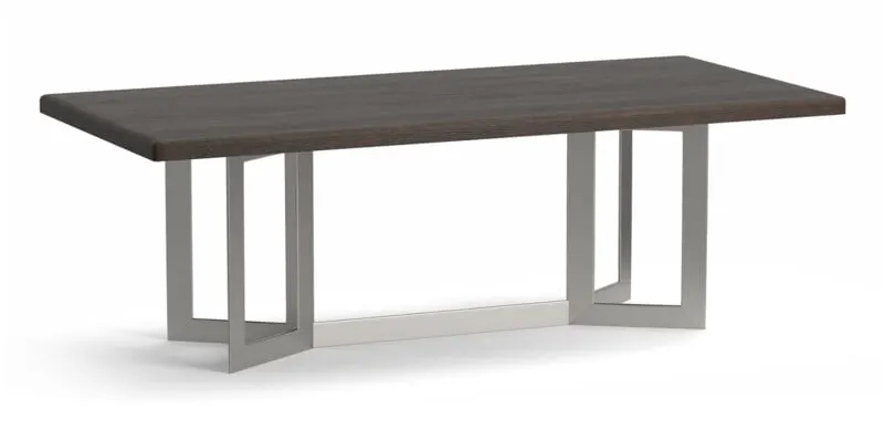 Bassett 4121-K9042S Astor Oak Rectangle Dining Table Bassett 4121-K9042S Astor Oak Rectangle Dining Table