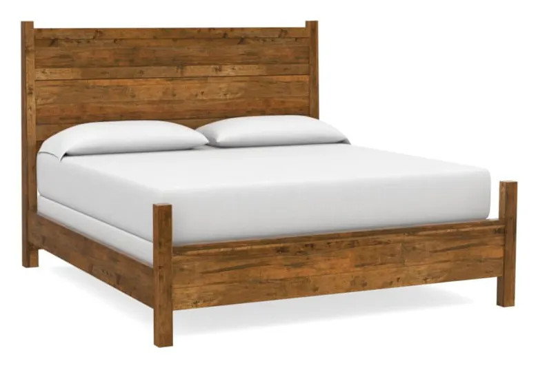Bassett 2015-K158 Heritage Maple Panel Bed Bassett 2015-K158 Heritage Maple Panel Bed