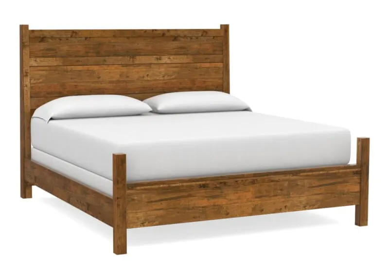 Bassett 2015-K158 Heritage Maple Panel Bed Bassett 2015-K158 Heritage Maple Panel Bed