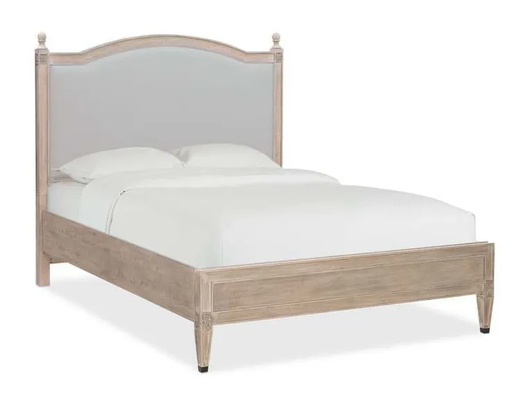 Bassett 2511-K163L Charlotte Upholstered Bed with Low Footboard King Bassett 2511-K163L Charlotte Upholstered Bed with Low Footboard King