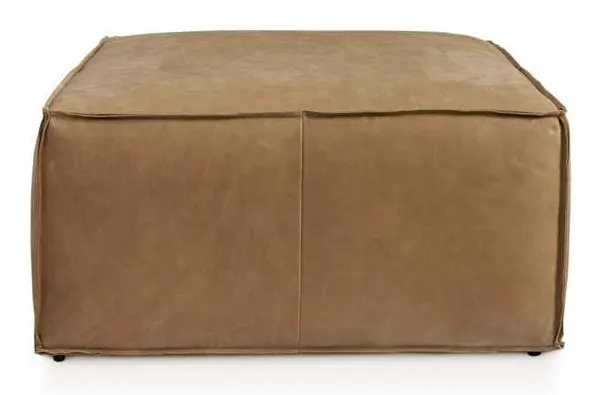 Bassett 1408-3232L Rhonda Leather Square Ottoman Bassett 1408-3232L Rhonda Leather Square Ottoman