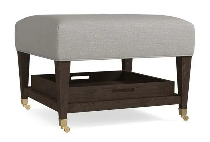 Bassett 1510-2525  Kara Small Ottoman
