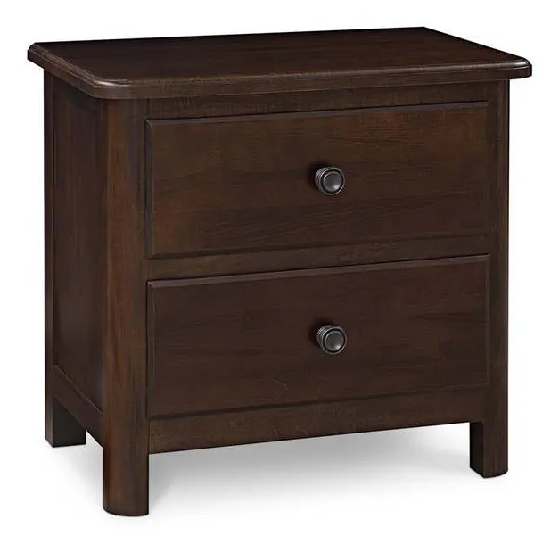 Bassett 2015-0270 Heritage Maple 2 Drawer Nightstand Bassett 2015-0270 Heritage Maple 2 Drawer Nightstand