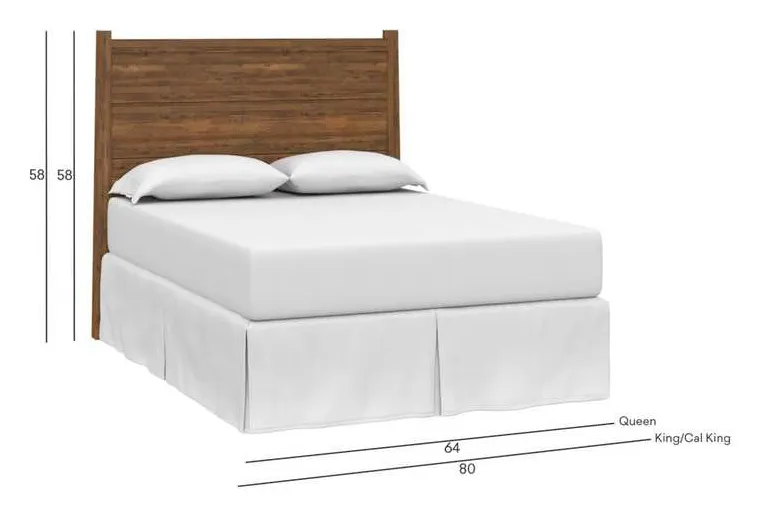 Bassett 2015-H158 Heritage Maple Panel Headboard Bassett 2015-H158 Heritage Maple Panel Headboard