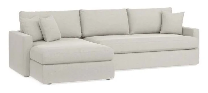 Bassett 2611-BLCSECT Allure Left Chaise Bench Seat Sectional Bassett 2611-BLCSECT Allure Left Chaise Bench Seat Sectional