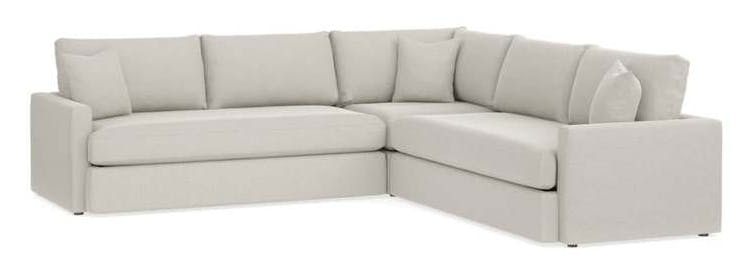 Bassett 2611-BLSECTLL Allure Large L Shaped Bench Seat Sectional Bassett 2611-BLSECTLL Allure Large L Shaped Bench Seat Sectional