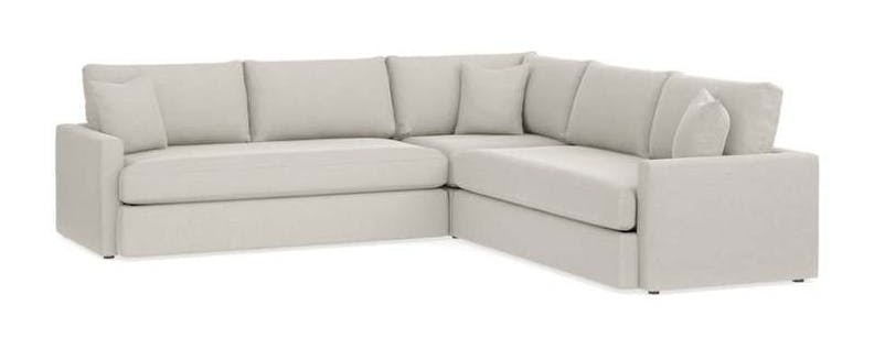 Bassett 2611-BLSECTLL Allure Large L Shaped Bench Seat Sectional Bassett 2611-BLSECTLL Allure Large L Shaped Bench Seat Sectional