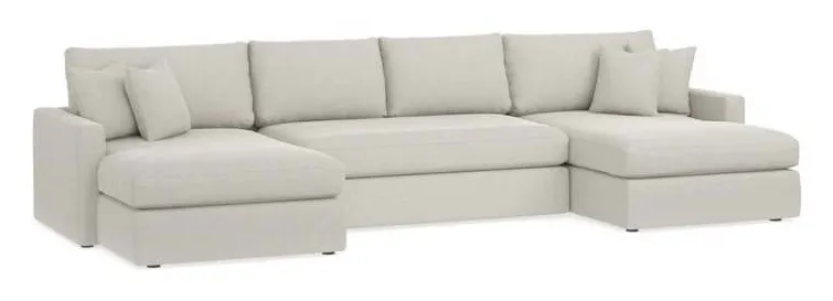 Bassett 2611-BUCSECT Allure Double Chaise Banch Seat Sectional Bassett 2611-BUCSECT Allure Double Chaise Banch Seat Sectional