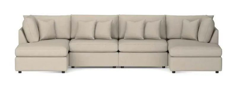 Bassett 2676-CDSECT Beckham Double Chaise Sectional Bassett 2676-CDSECT Beckham Double Chaise Sectional