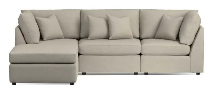Bassett 2676-CSECT Beckham Small Chaise Sectional Bassett 2676-CSECT Beckham Small Chaise Sectional