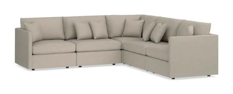 Bassett 2676-LSECTARM Beckham L Shaped Sectional Bassett 2676-LSECTARM Beckham L Shaped Sectional