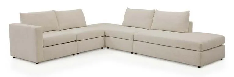 Bassett 2676-RBSECTW Beckham Right Bumper Sectional Bassett 2676-RBSECTW Beckham Right Bumper Sectional