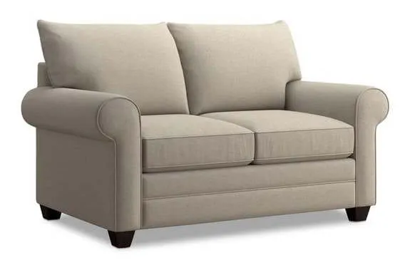 Bassett 2712-42 Alexander Roll Arm Loveseat Bassett 2712-42 Alexander Roll Arm Loveseat