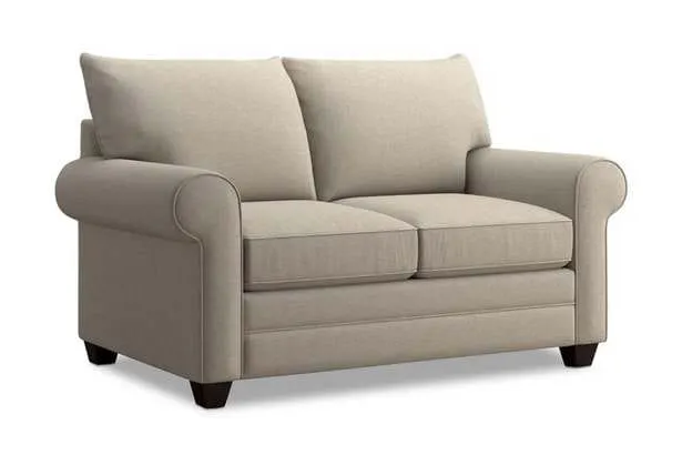 Bassett 2712-42 Alexander Roll Arm Loveseat Bassett 2712-42 Alexander Roll Arm Loveseat