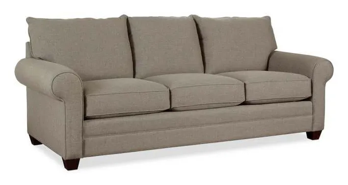 Bassett 2712-72 Alexander Roll Arm Sofa Bassett 2712-72 Alexander Roll Arm Sofa