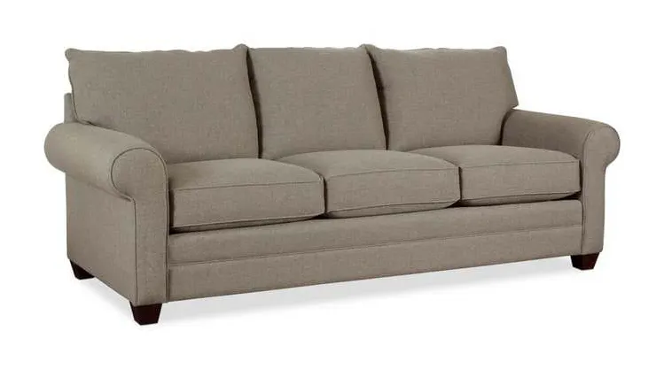 Bassett 2712-72 Alexander Roll Arm Sofa Bassett 2712-72 Alexander Roll Arm Sofa