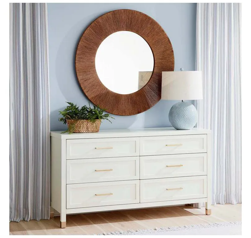 Bassett 2977-0237 Tidewater 6 Drawer Dresser Bassett 2977-0237 Tidewater 6 Drawer Dresser