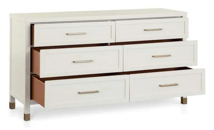 Bassett 2977-0237 Tidewater 6 Drawer Dresser Bassett 2977-0237 Tidewater 6 Drawer Dresser