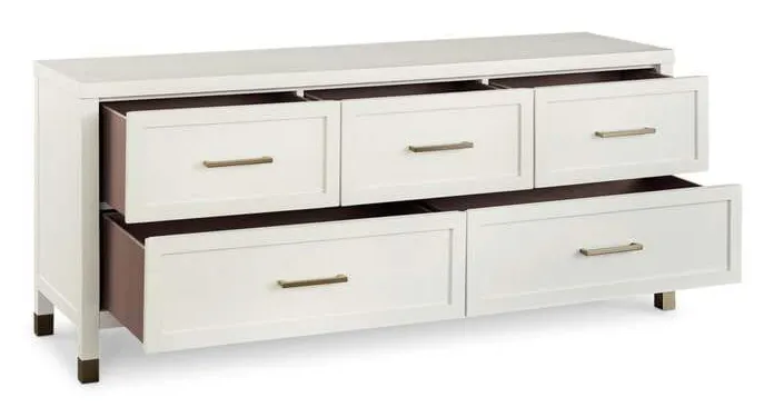 Bassett 2977-0238 Tidewater 5 Drawer Dresser Bassett 2977-0238 Tidewater 5 Drawer Dresser