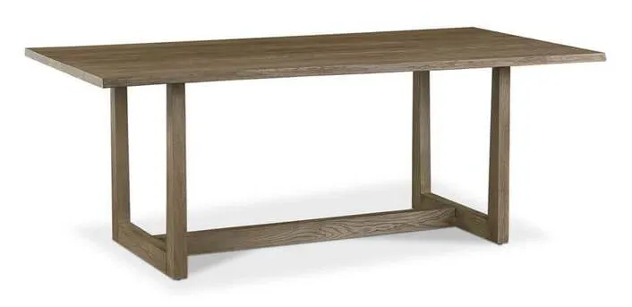 Bassett 4121-K7840LLE Liam Oak Live Edge Dining Table Bassett 4121-K7840LLE Liam Oak Live Edge Dining Table