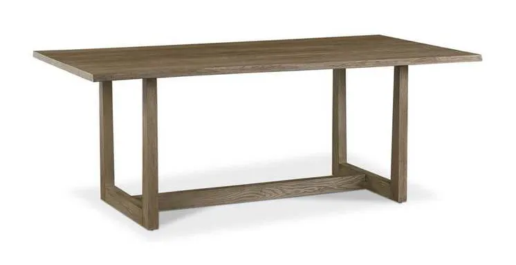 Bassett 4121-K7840LLE Liam Oak Live Edge Dining Table Bassett 4121-K7840LLE Liam Oak Live Edge Dining Table
