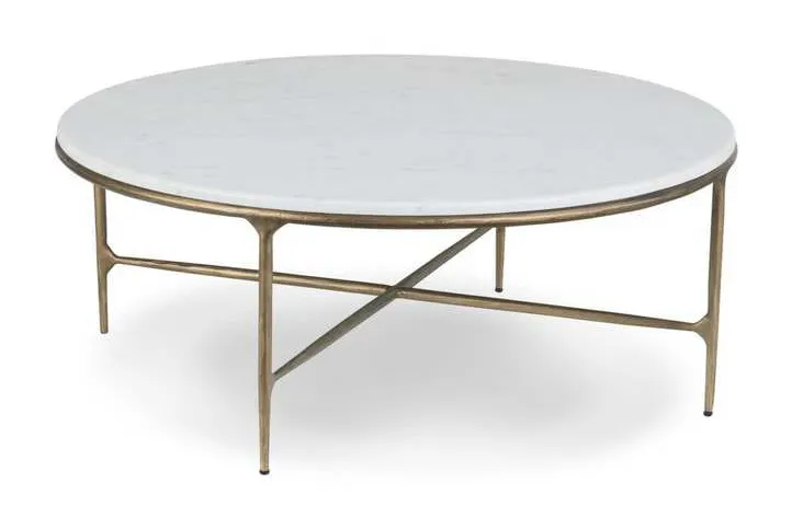 Bassett 6216-K605 Keswick Round Cocktail Table Bassett 6216-K605 Keswick Round Cocktail Table