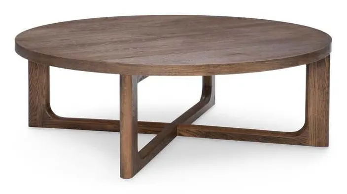 Bassett 6524-0605 Reston 48 Inch Oak Round Cocktail Table Bassett 6524-0605 Reston 48 Inch Oak Round Cocktail Table