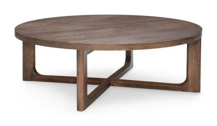 Bassett 6524-0605 Reston 48 Inch Oak Round Cocktail Table Bassett 6524-0605 Reston 48 Inch Oak Round Cocktail Table