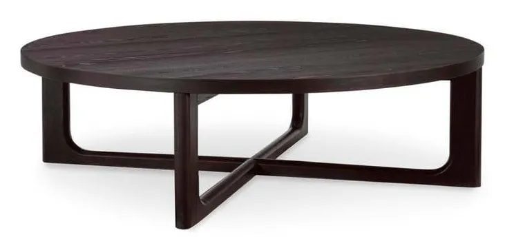 Bassett 6524-0606 Reston 54 Inch Oak Round Cocktail Table Bassett 6524-0606 Reston 54 Inch Oak Round Cocktail Table