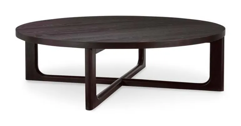 Bassett 6524-0606 Reston 54 Inch Oak Round Cocktail Table Bassett 6524-0606 Reston 54 Inch Oak Round Cocktail Table