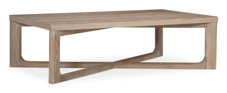 Bassett 6524-0613 Benchmade Reston Oak Rectangular Cocktail Table Bassett 6524-0613 Benchmade Reston Oak Rectangular Cocktail Table