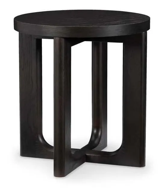 Bassett 6524-0643 Reston Oak Round Accent Table