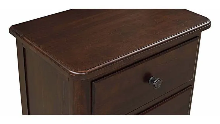 Bassett 2015-0270 Heritage Maple 2 Drawer Nightstand Bassett 2015-0270 Heritage Maple 2 Drawer Nightstand