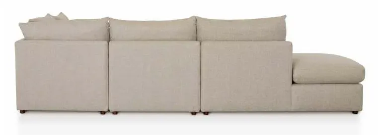 Bassett 2676-LSECTBW Beckham L Shaped Bumper Sectional Bassett 2676-LSECTBW Beckham L Shaped Bumper Sectional