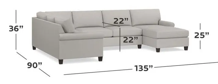 Bassett 2714-USECT Spencer U Shaped Sectional Bassett 2714-USECT Spencer U Shaped Sectional