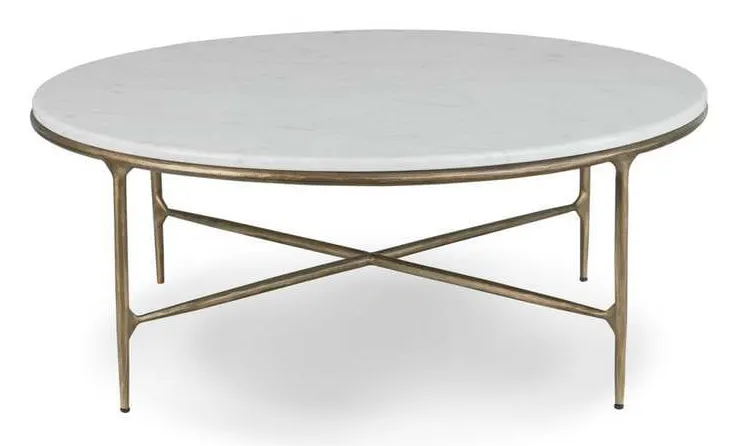Bassett 6216-K605 Keswick Round Cocktail Table Bassett 6216-K605 Keswick Round Cocktail Table