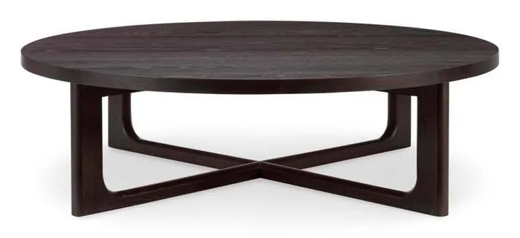 Bassett 6524-0606 Reston 54 Inch Oak Round Cocktail Table Bassett 6524-0606 Reston 54 Inch Oak Round Cocktail Table