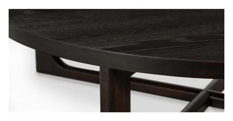 Bassett 6524-0606 Reston 54 Inch Oak Round Cocktail Table Bassett 6524-0606 Reston 54 Inch Oak Round Cocktail Table