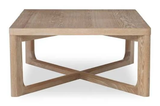 Bassett 6524-0613 Benchmade Reston Oak Rectangular Cocktail Table Bassett 6524-0613 Benchmade Reston Oak Rectangular Cocktail Table