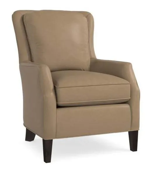Bassett 1951-02L  Kent Leather Accent Chair
