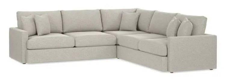 Bassett 2611-LSECTLL Allure Large L Shaped Sectional Bassett 2611-LSECTLL Allure Large L Shaped Sectional