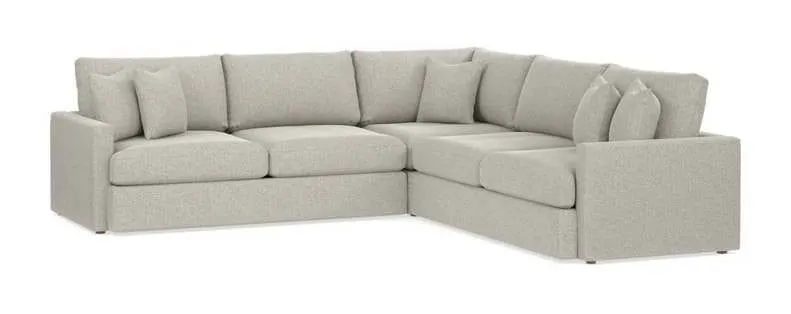 Bassett 2611-LSECTLL Allure Large L Shaped Sectional Bassett 2611-LSECTLL Allure Large L Shaped Sectional
