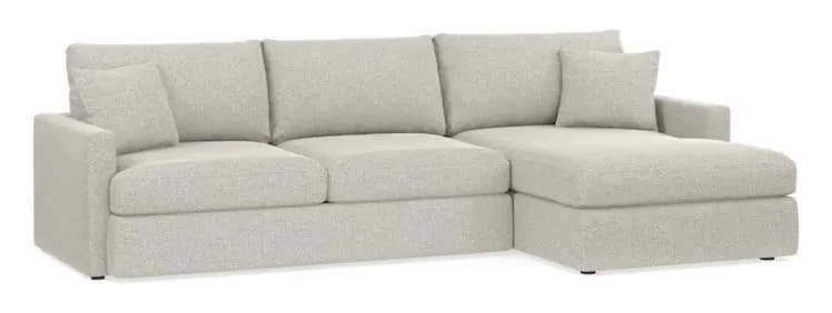 Bassett 2611-RCSECT Allure Right Chaise Sectional Bassett 2611-RCSECT Allure Right Chaise Sectional