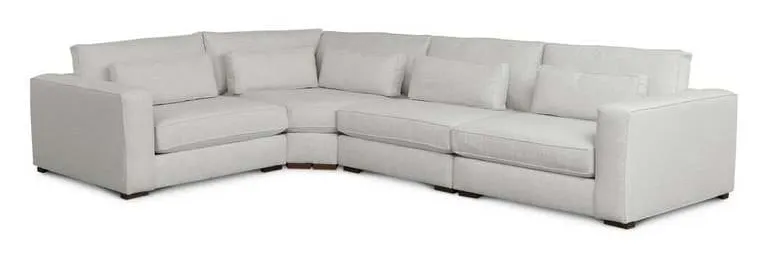 Bassett 2728-LSECT4 Moby 4 Piece L Shaped Sectional Bassett 2728-LSECT4 Moby 4 Piece L Shaped Sectional