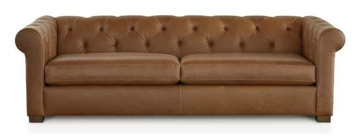 Bassett 3133-62L BJamestown Leather Sofa Bassett 3133-62L BJamestown Leather Sofa
