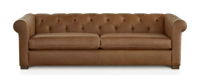 Bassett 3133-62L BJamestown Leather Sofa Bassett 3133-62L BJamestown Leather Sofa