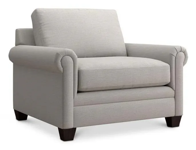 Bassett 3887-18 Carolina Panel Arm Chair and a Half Bassett 3887-18 Carolina Panel Arm Chair and a Half