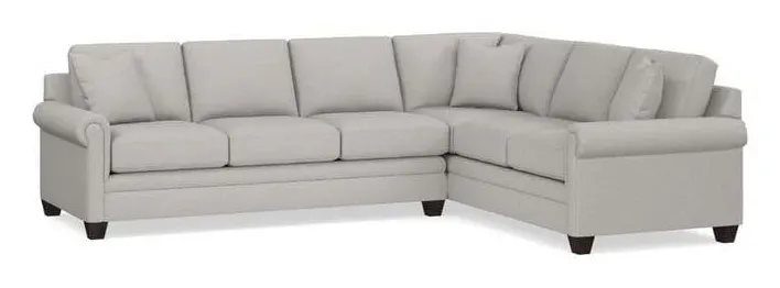 Bassett 3887-LLSECTR Carolina Panel Arm L Shaped Sectional Bassett 3887-LLSECTR Carolina Panel Arm L Shaped Sectional